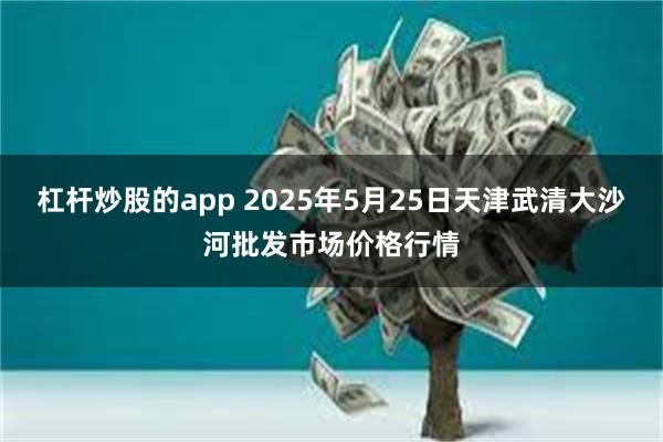 杠杆炒股的app 2025年5月25日天津武清大沙河批发市场价格行情