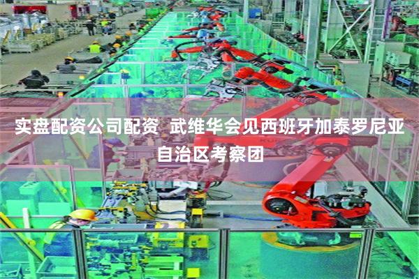 实盘配资公司配资  武维华会见西班牙加泰罗尼亚自治区考察团